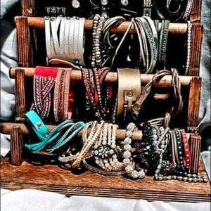 5 Tier Bracelet & Necklace Designer Display Rack *